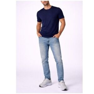 Levi's Men's Uptown Light Wash Stretch 510 Skinny Fit Flex Jeans Size 29x32